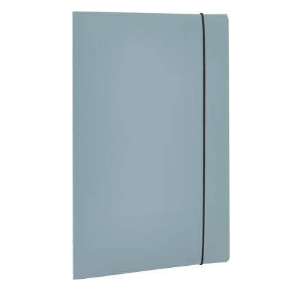 Cartella 3 lembi con elastico HOLOS - A4 - PP - azzurro - Fellowes