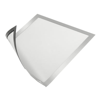 Cornice espositiva Duraframe - A4 - 21 x 29,7 cm - silver - Durable - conf. 10 pezzi
