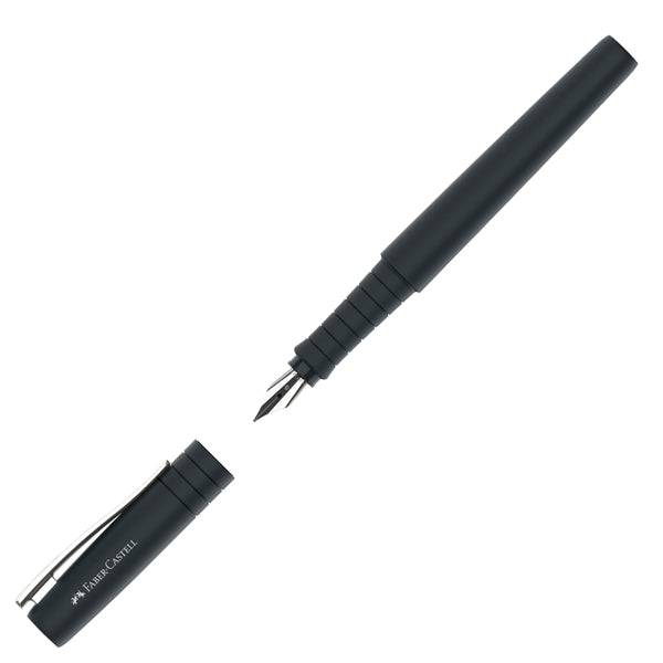 Set stilo B Poly Pen + sfera Poly Ball - punta 0,7 mm - fusto nero - Faber-Castell