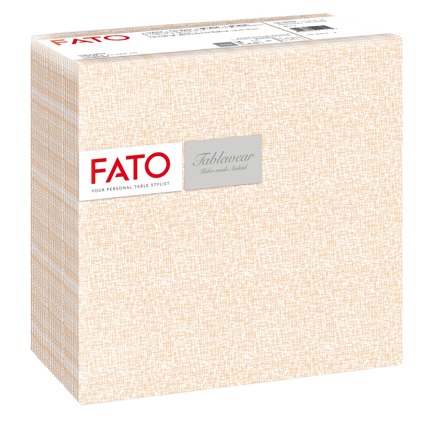 Tovagliolo linea AirLaid - carta - 40 x 40 cm - zucca - Fato - conf. 50 pezzi