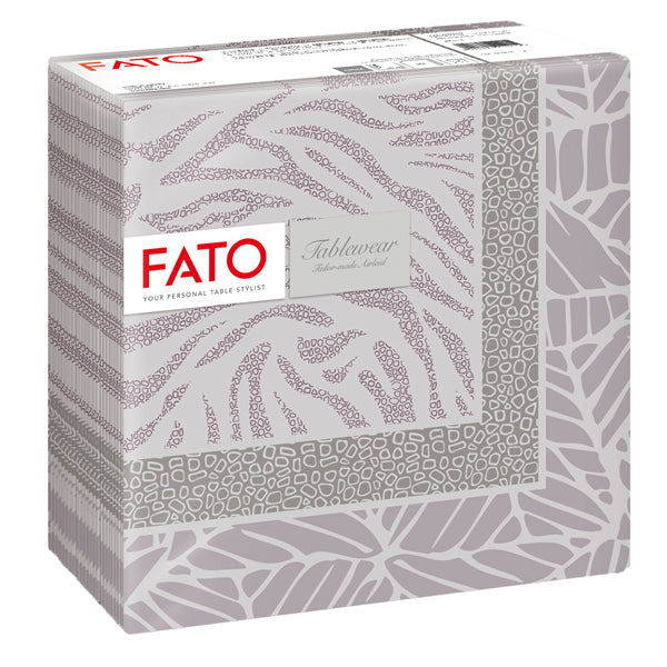 Tovagliolo linea AirLaid - carta - 40 x 40 cm - polvere - Fato - conf. 50 pezzi