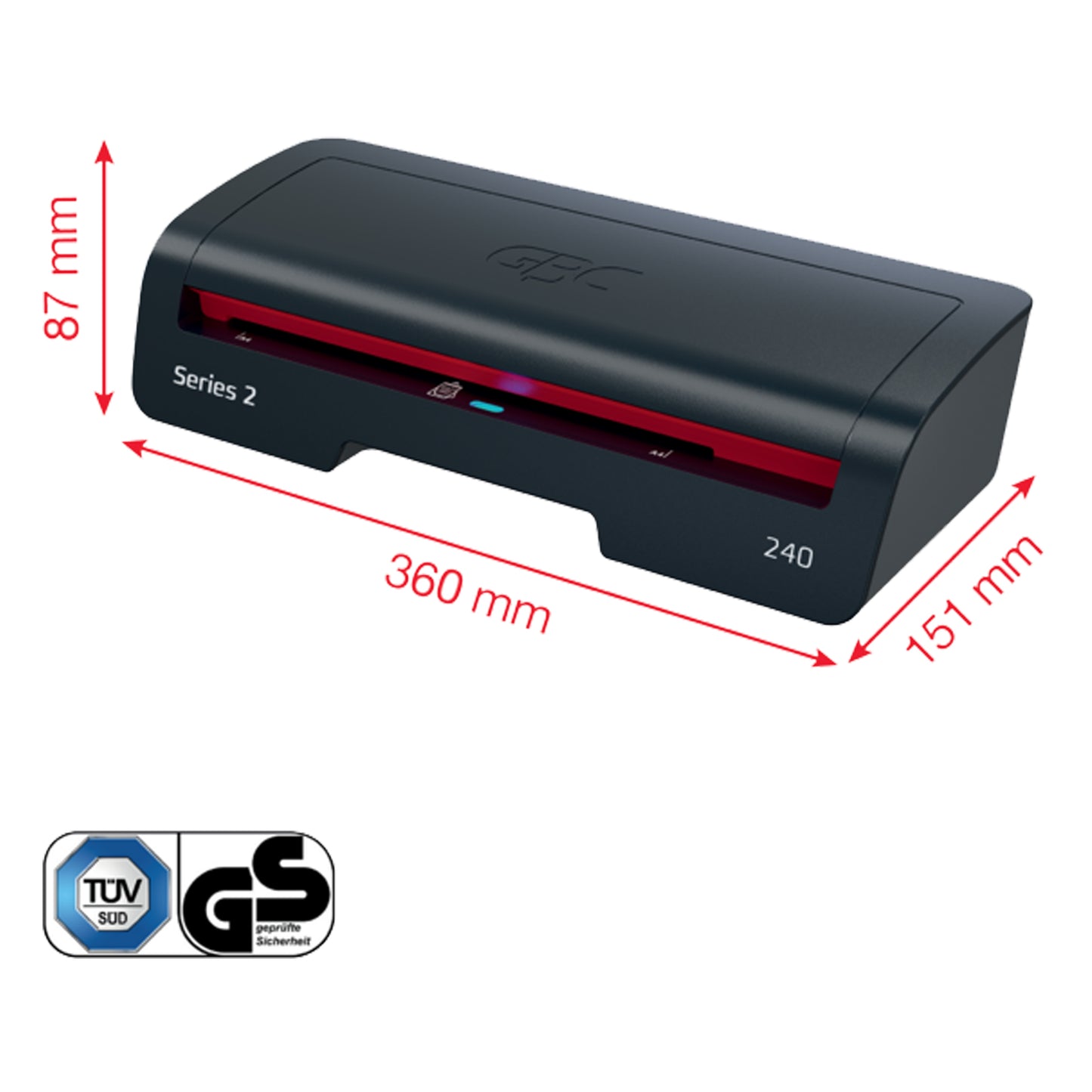 Plastificatrice Home Office 240 - A4 - GBC