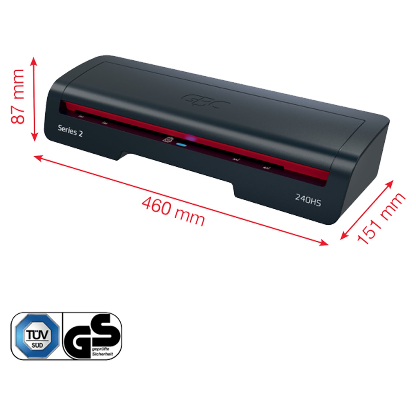 Plastificatrice Home Office 240HS - A3 - GBC
