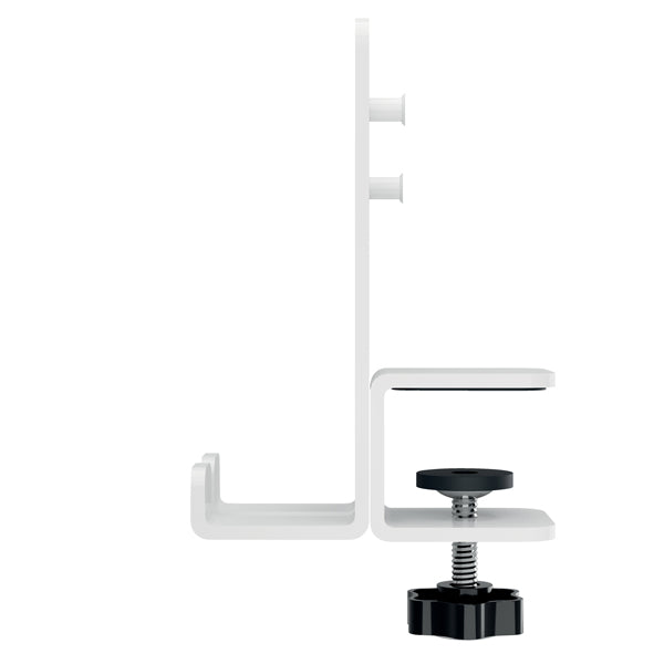 Pannello forato grande - per scrivanie compatte Sit-Stand - con supporto PC/Smartphone, portapenne e gancio - 80 x 25 x 0,8 cm - gri gio chiaro - Leitz