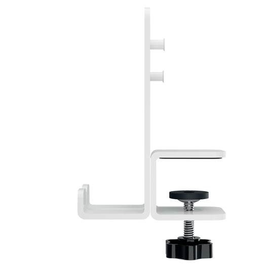 Pannello forato grande - per scrivanie compatte Sit-Stand - con supporto PC/Smartphone, portapenne e gancio - 80 x 25 x 0,8 cm - gri gio chiaro - Leitz