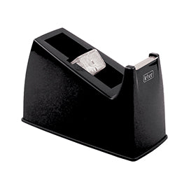 Dispenser per nastro adesivo - 33 m - nero - Lebez
