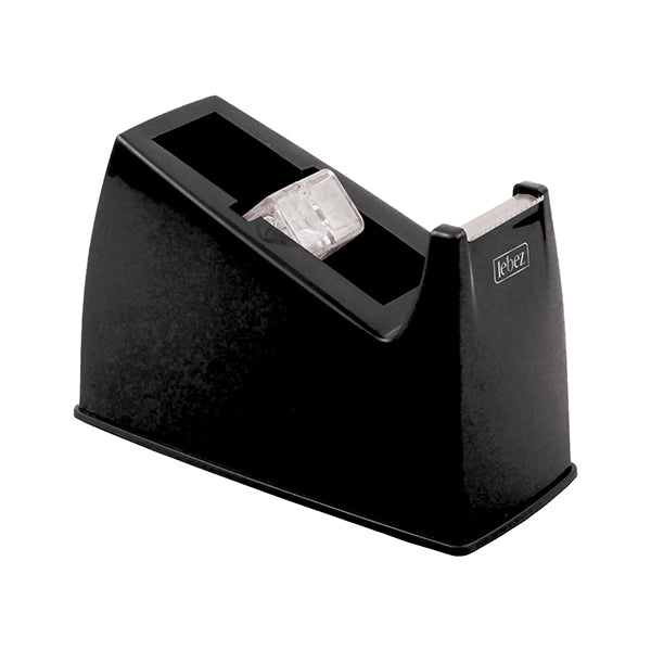 Dispenser per nastro adesivo - 33 m - nero - Lebez