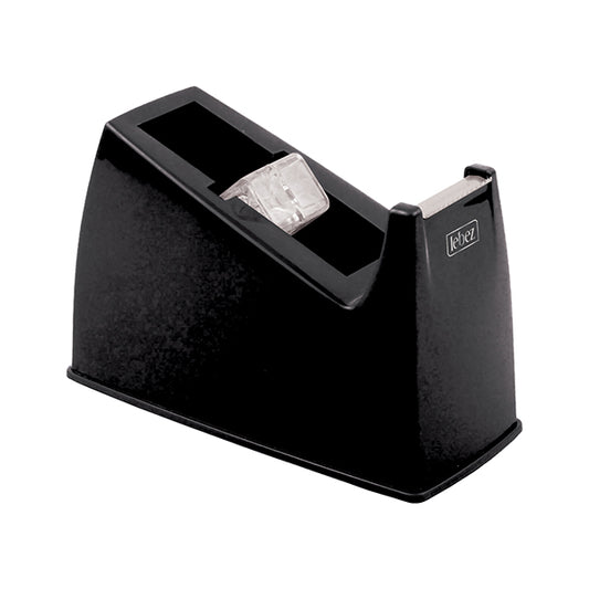 Dispenser per nastro adesivo - 33 m - nero - Lebez