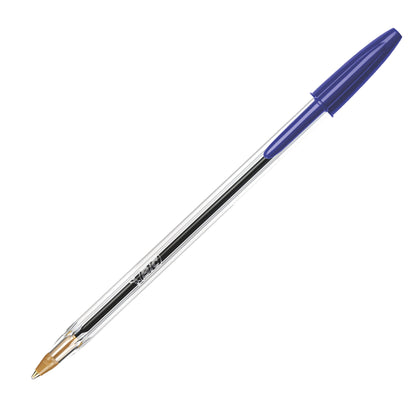 Penna a sfera Cristal - punta media 1,0mm - colori assortiti - Bic - conf. 10 pezzi