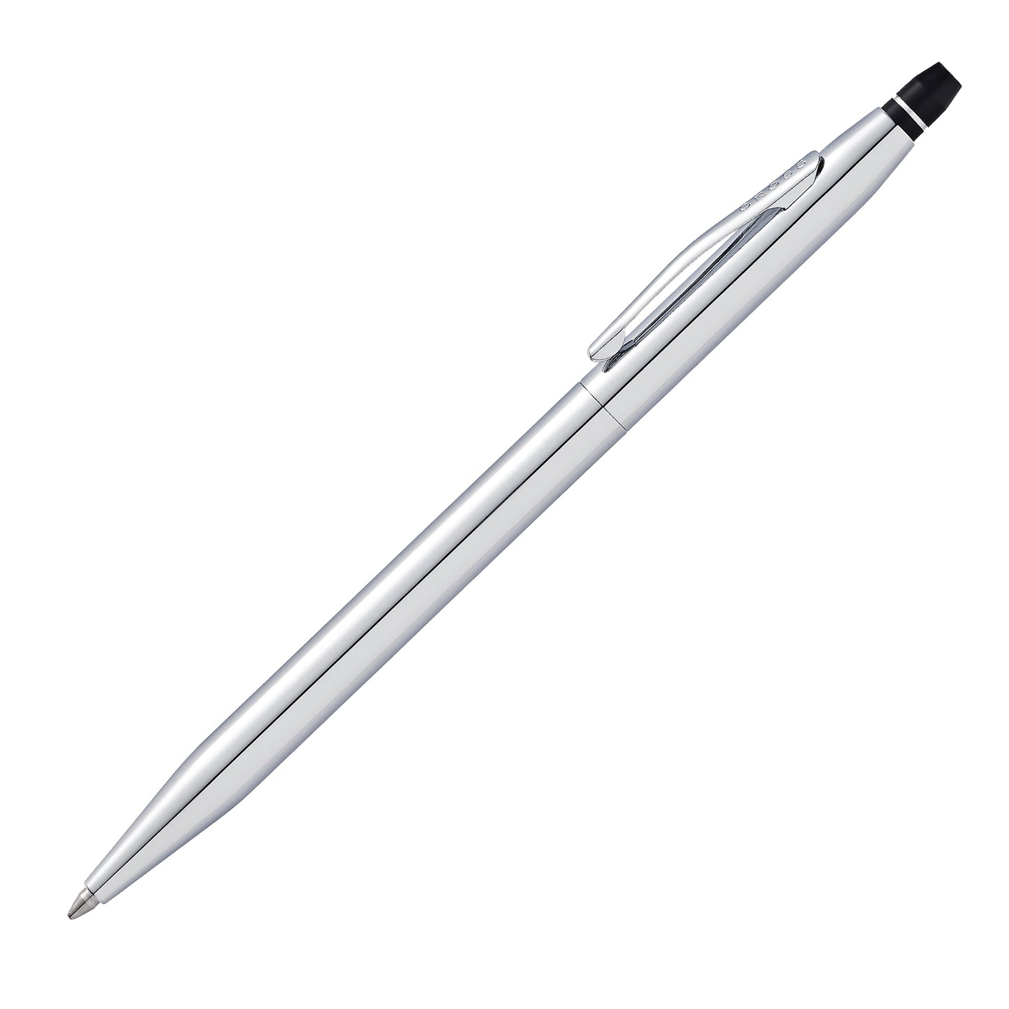 Penna sfera Click - punta M - fusto cromo - Cross