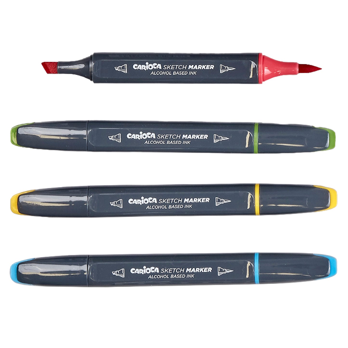 Marcatore Sketch marker - colori assortiti - Carioca Plus - conf. 32 pezzi