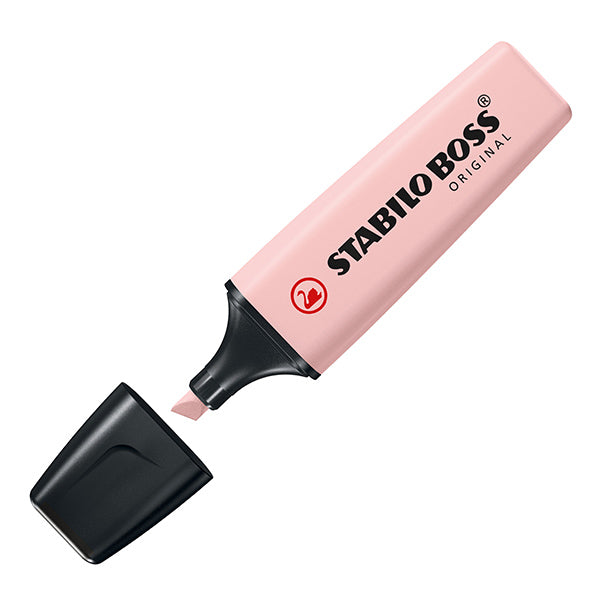 Evidenziatori Stabilo Boss Wildflowers - punta a scalpello - tratto 2 - 5 mm - colori assortiti - Stabilo - deskset 10 pezzi