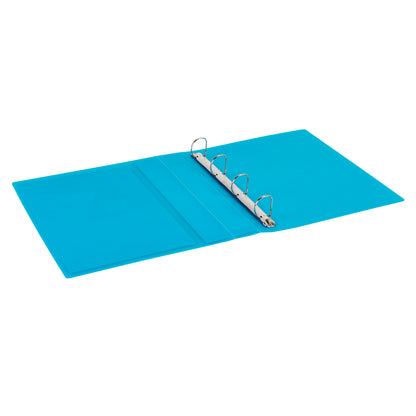 Raccoglitore personalizzabile Vision - 22 x 30 cm - 4 anelli a D 40 mm - dorso 6 cm - azzurro - Favorit