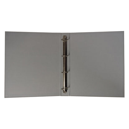 Raccoglitore ad anelli - 27 x 32 cm - Ø 30 mm - grigio chiaro - BM