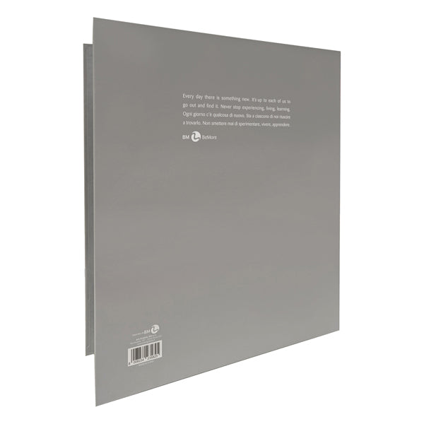 Raccoglitore ad anelli - 27 x 32 cm - Ø 30 mm - grigio chiaro - BM