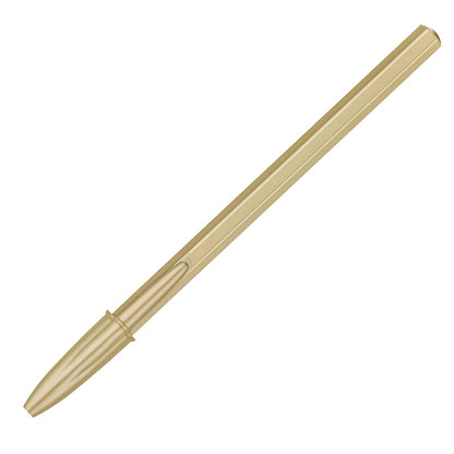 Penna sfera Cristal Glacè - 1.0 mm - fusto oro - Bic - conf. 20 pezzi