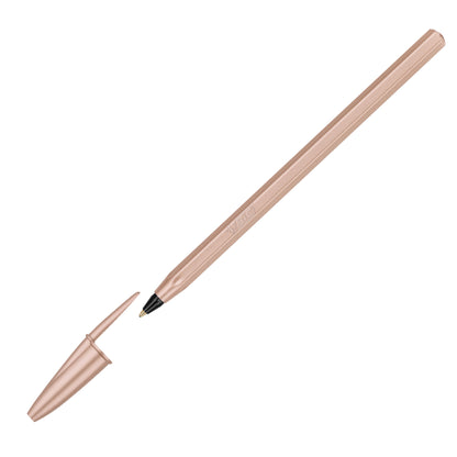 Penna sfera Cristal Glacè - 1.0 mm - fusto blu e rosa - Bic - conf. 20 pezzi
