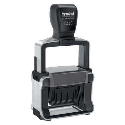 Timbro Professional 4.0 5440 Datario - 4,9 x 2,8 cm - 4 mm - personalizzabile - autoinchiostrante - cartuccia non inclusa- Trodat