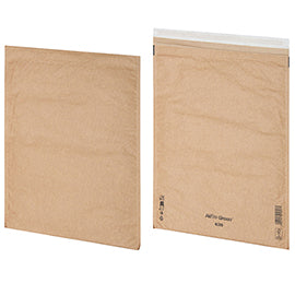 Busta imbottita AirPro Green - 37 x 47 cm - carta - avana - Bong Packaging - conf. 50 pezzi