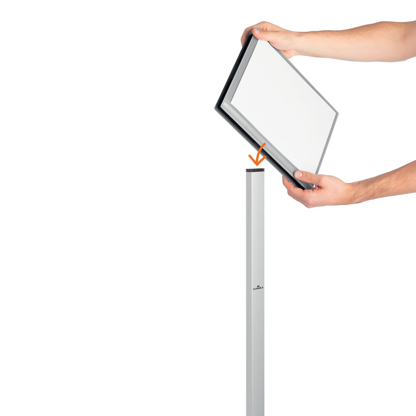 Espositore Info Stand Outdoor - da pavimento - A4 - Durable