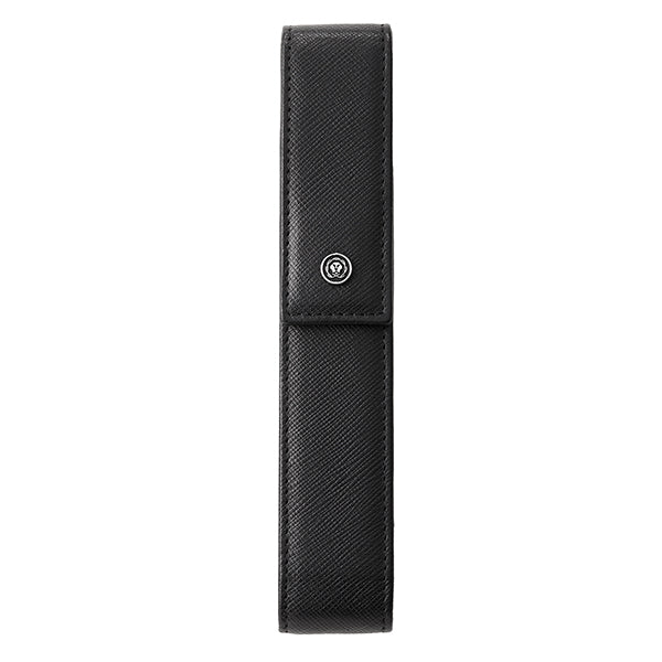 Portapenne c/chiusura magnetica - pelle Saffiano - nero - Cross