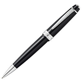 Penna sfera Bailey Light - punta F - fusto nero/cromo - Cross
