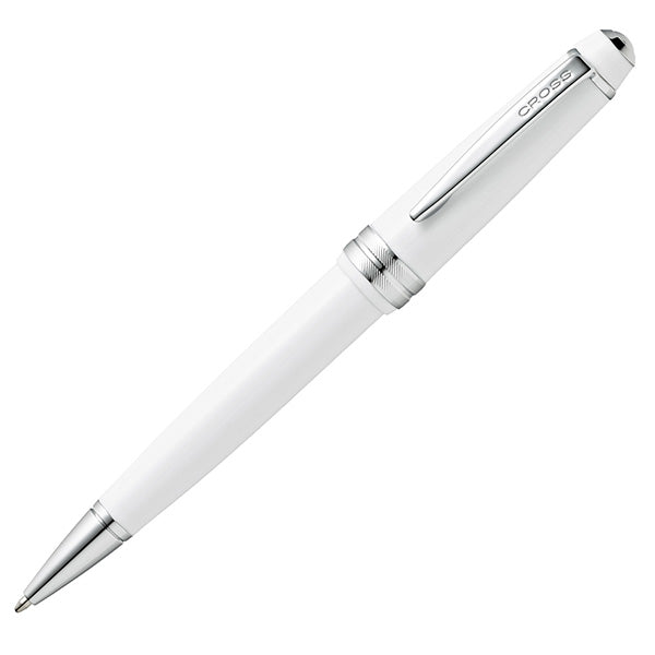 Penna sfera Bailey Light - punta F - fusto bianco/cromo - Cross