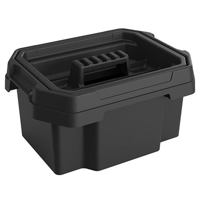 Vassoio per contenitore FABER BOX 15 litri - plastica - nero - 32 x 25 x 7 cm - Terry
