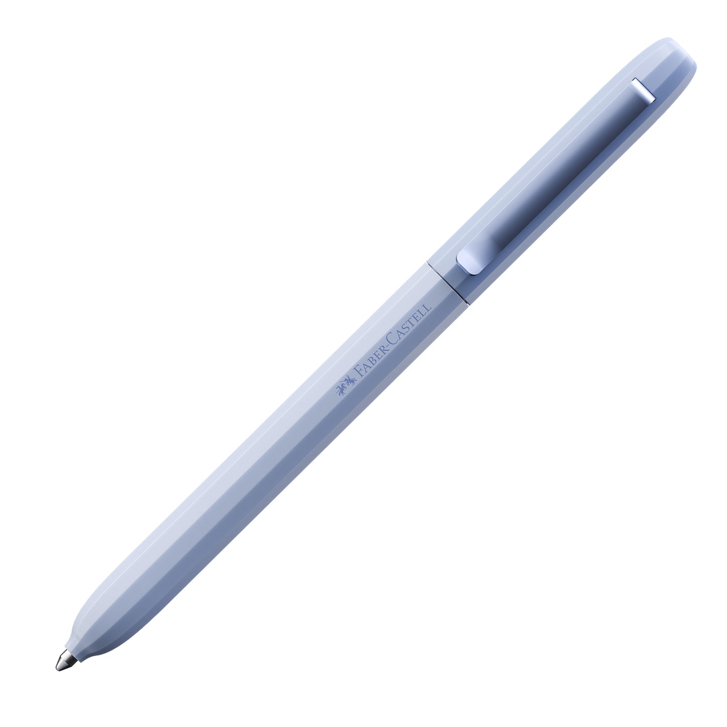 Penna a sfera Avori - punta M - fusto azzurro - Faber-Castell