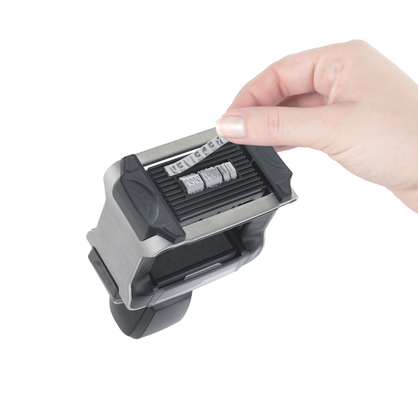 Timbro Professional datario 3 testi 5430  + RICEVUTO/PAGATO/REGISTRATO - 4 mm - autoinchiostrante - Trodat
