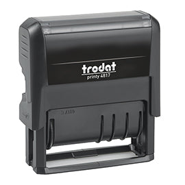 Timbro Printy P4 Dater Eco 4817 Datario + Polinomio - 3,8 mm - autoinchiostrante - Trodat
