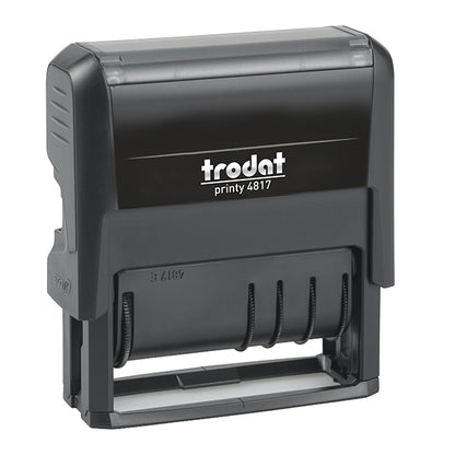 Timbro Printy P4 Dater Eco 4817 Datario + Polinomio - 3,8 mm - autoinchiostrante - Trodat