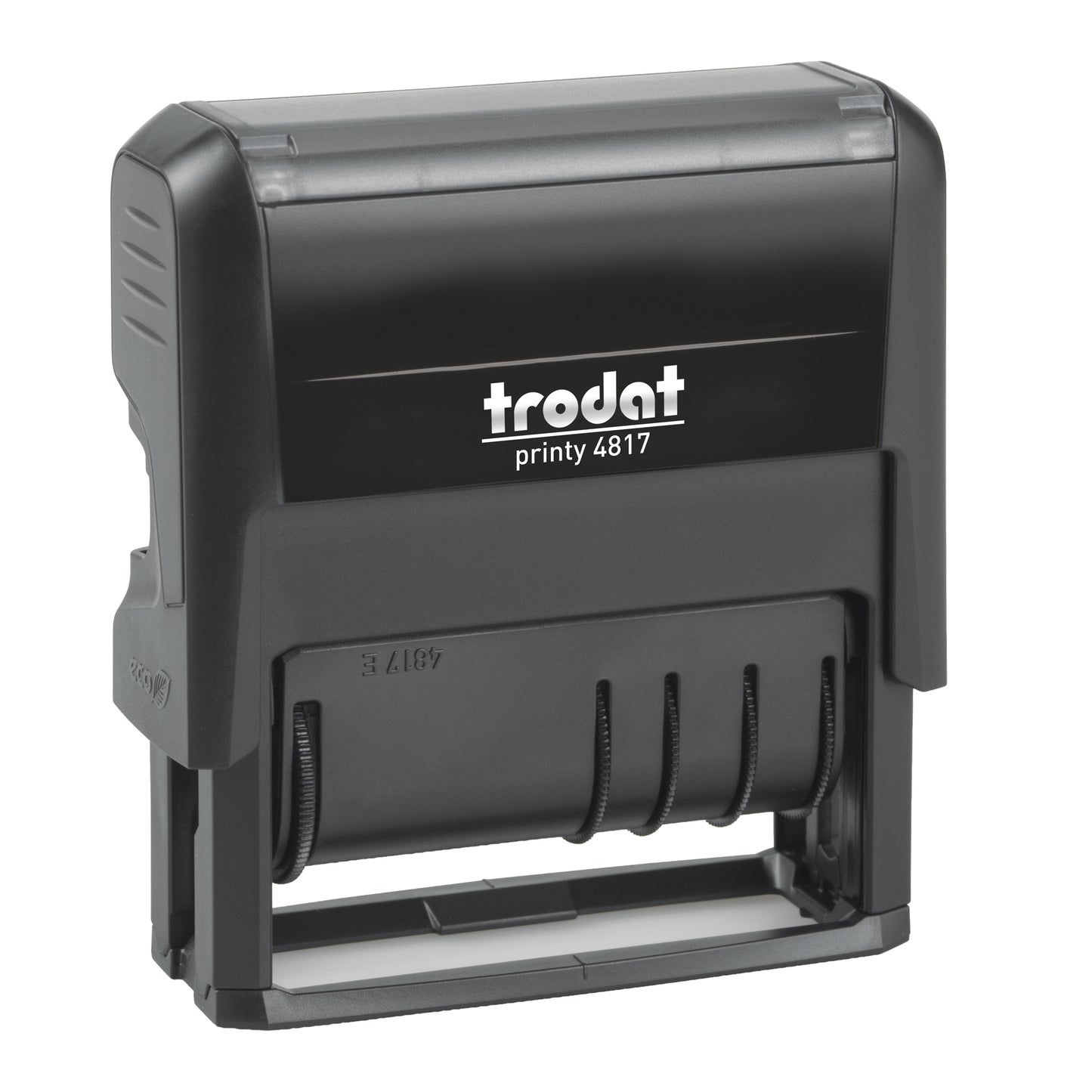 Timbro Printy P4 Dater Eco 4817 Datario + Polinomio - 3,8 mm - autoinchiostrante - Trodat