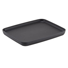 Vassoio buffet Norway - antracite - 32,5 x 26,5 x 3cm - melamina - Leone