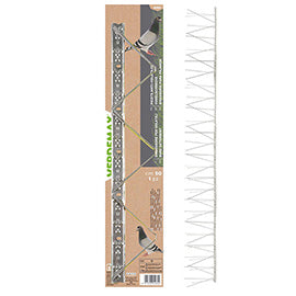 Dissuasore per volatili - acciaio - 50 cm - 36 punte - Verdemax