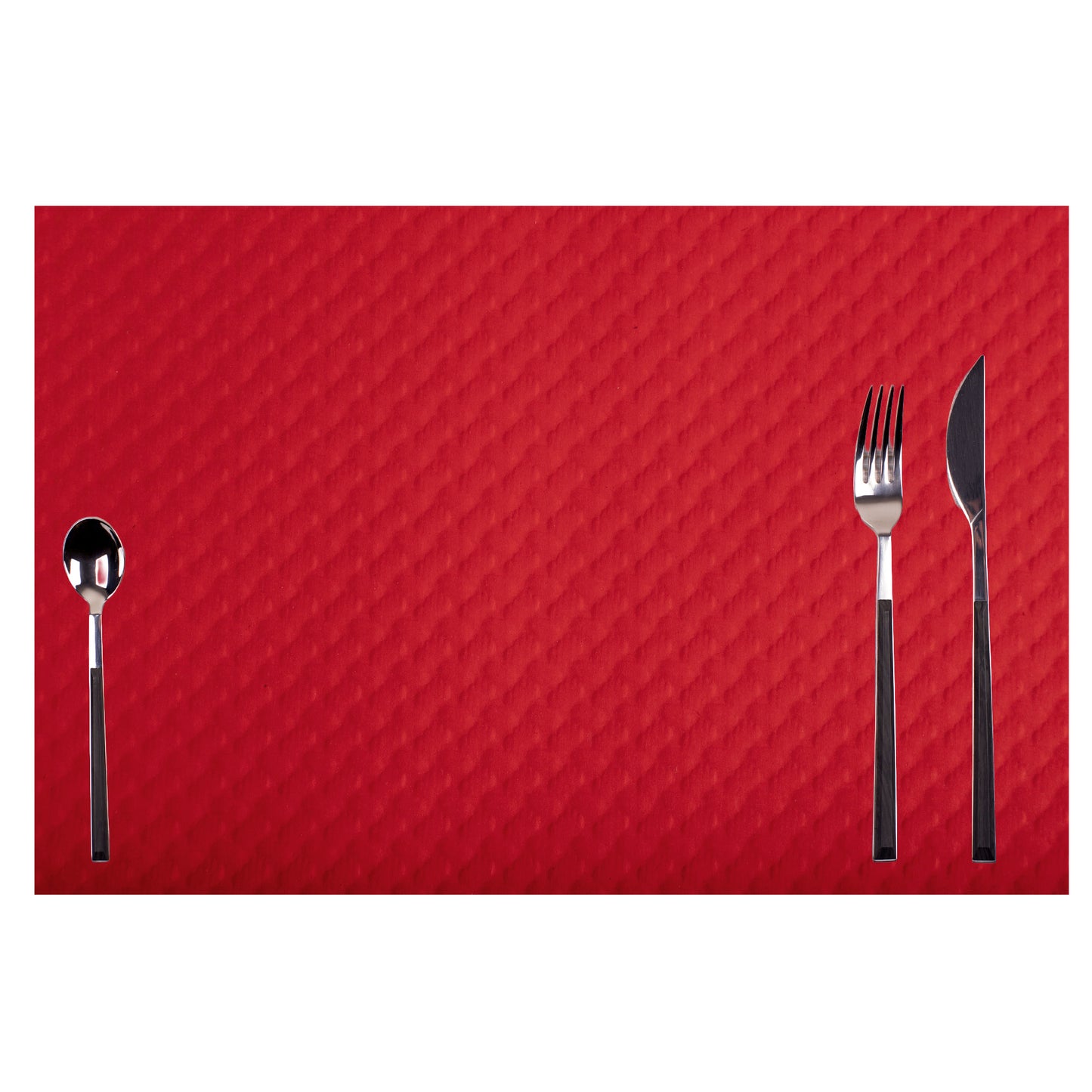 Tovaglietta monouso Tiss Lack - 30 x 40 cm - carta - rosso - Pro Nappe - conf. 500 pezzi