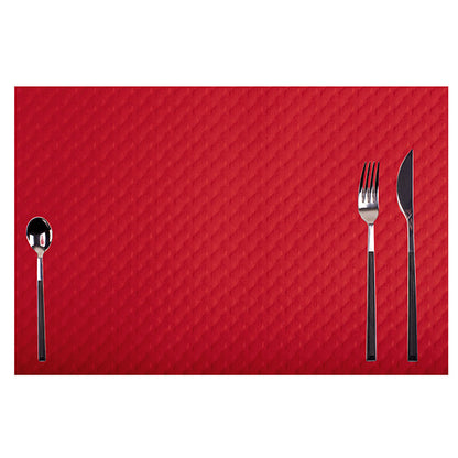 Tovaglietta monouso Tiss Lack - 30 x 40 cm - carta - rosso - Pro Nappe - conf. 500 pezzi