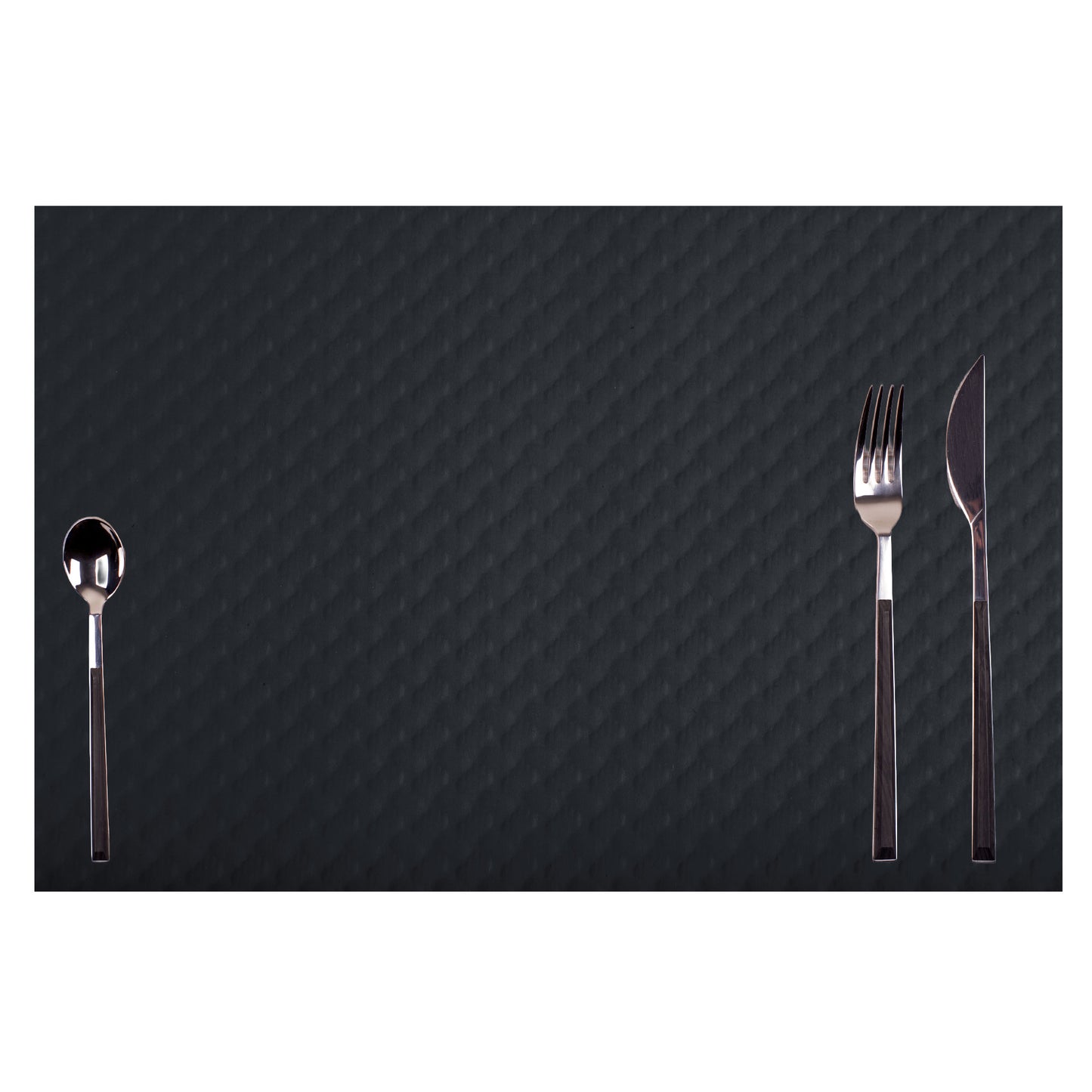 Tovaglietta monouso Tiss Lack - 30 x 40 cm - carta - nero - Pro Nappe - conf. 500 pezzi