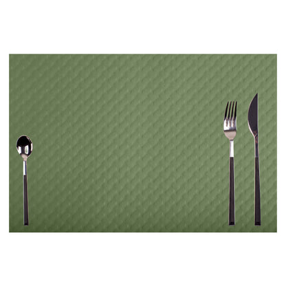 Tovaglietta monouso Tiss Lack - 30 x 40 cm - carta - verde oliva - Pro Nappe - conf. 500 pezzi