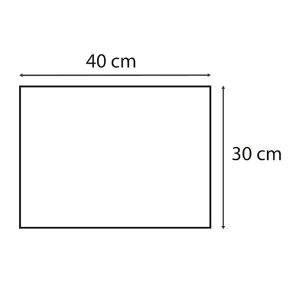 Tovaglietta monouso Tiss Lack - 30 x 40 cm - carta - blu pacifico - Pro Nappe - conf. 500 pezzi