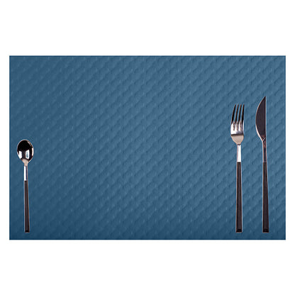 Tovaglietta monouso Tiss Lack - 30 x 40 cm - carta - blu pacifico - Pro Nappe - conf. 500 pezzi