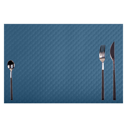 Tovaglietta monouso Tiss Lack - 30 x 40 cm - carta - blu pacifico - Pro Nappe - conf. 500 pezzi