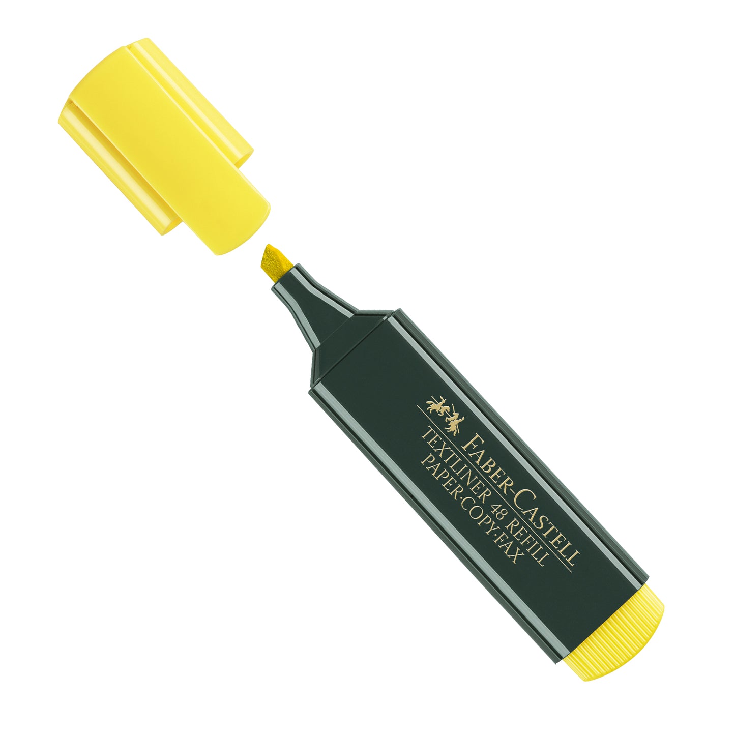 Evidenziatore Textliner 48 - punta a scalpello -  tratto 1,0-3,0-5,0mm - colori assortiti - Faber-Castell - 8 pezzi