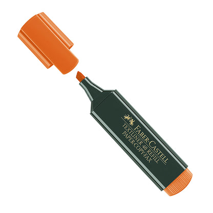 Evidenziatore Textliner 48 - punta a scalpello -  tratto 1,0-3,0-5,0mm - colori assortiti - Faber-Castell - 8 pezzi