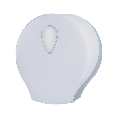 Dispenser carta igienica Stileco rotolo Mini Jumbo - 12,5 x 25,3 x 27,2 cm - rotolo diametro 25 cm - ABS - bianco - Medial