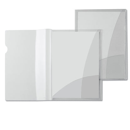 Cartella con doppia tasca Capri 69/2 - A4 - PVC - trasparente liscio - Sei Rota - conf. 5 pezzi