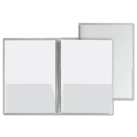 Cartella con doppia tasca Capri 69/T2 - A4 - PVC - trasparente liscio - Sei Rota - conf. 5 pezzi