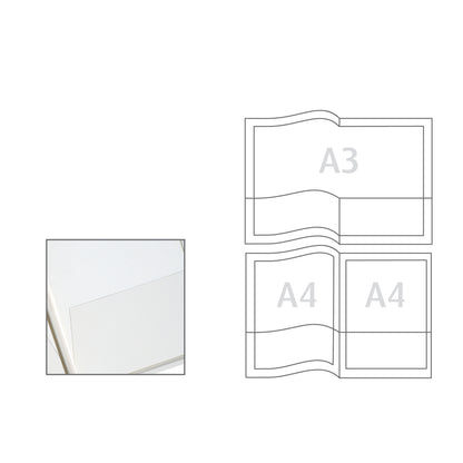 Cartella con doppia tasca Capri 69/T2 - A4 - PVC - trasparente liscio - Sei Rota - conf. 5 pezzi