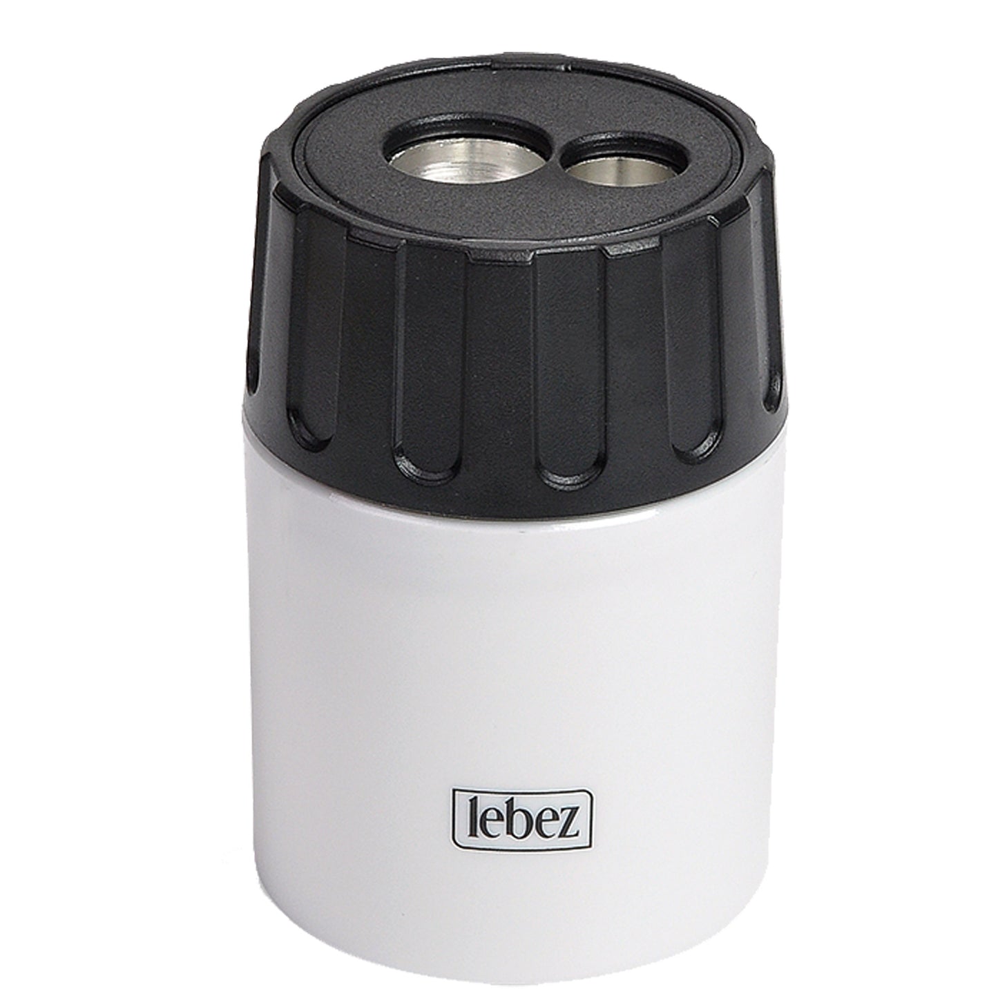 Temperamatite - 2 fori - con contenitore - Lebez