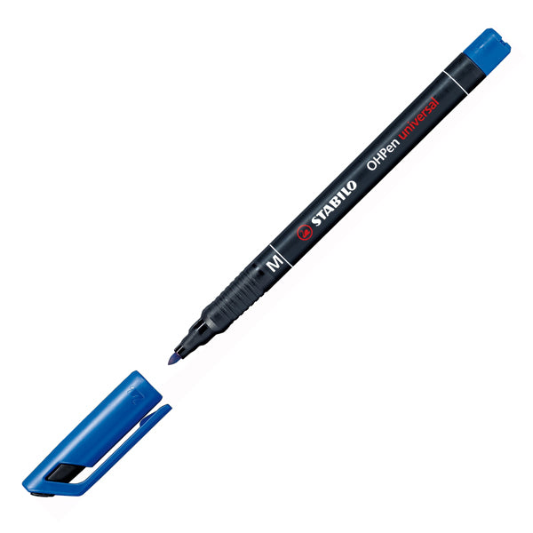 Pennarello OHPen universal permanente 843 - punta media 1 mm - colori assortiti - Stabilo - conf. 8 pezzi
